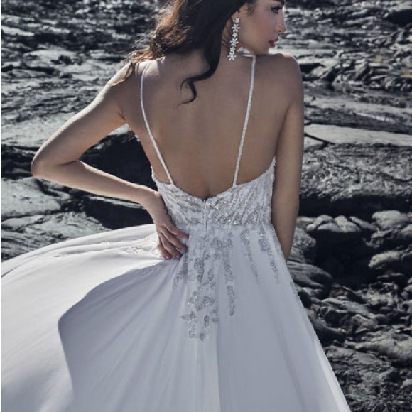 Calla Blanche Marianne Ivory Wedding Dress - Picture 7 of 9